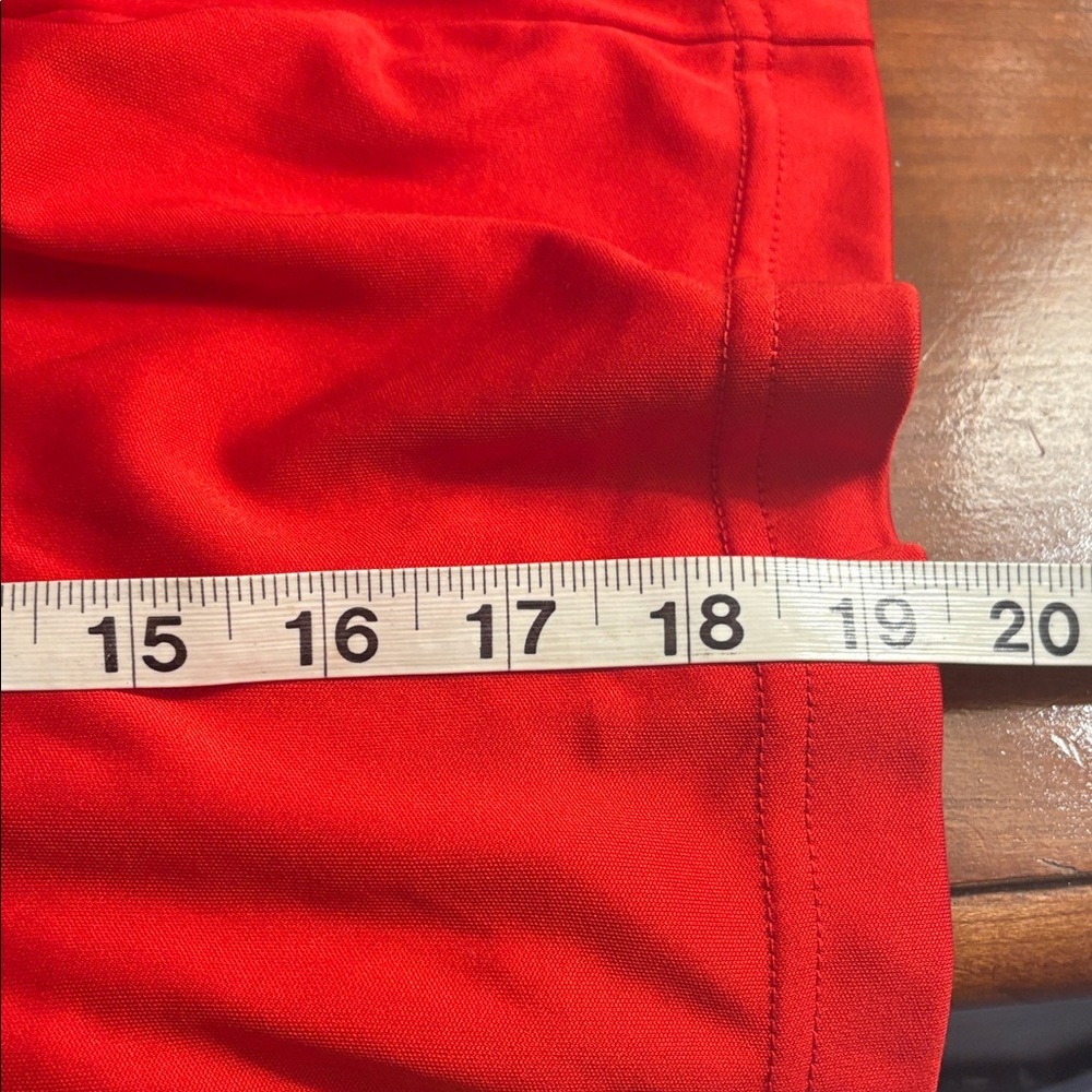 And1 Mens Red Joggers with Black Stripe pockets large - Picture 7 of 8